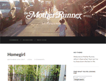 Tablet Screenshot of motherrunner.com